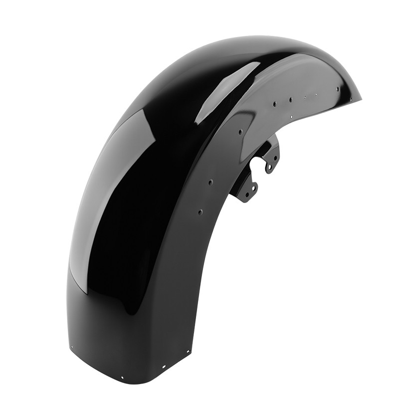 Vivid Black Front Fender For Harley Street Electra Glide Ultra Classic 2014-Up