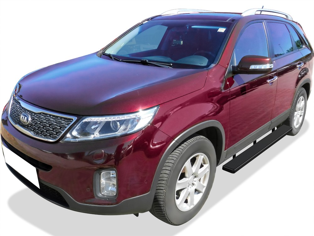 SUPERSEDED Running Boards 6″ Matte Black Fit 14-15 KIA Sorento