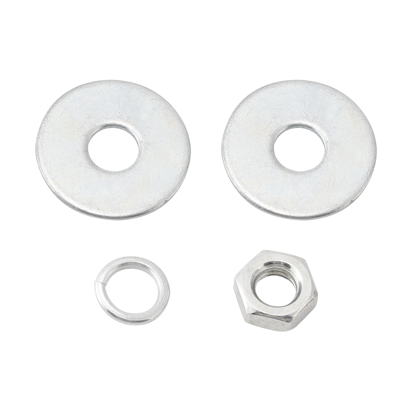 4x Motorcycle Bike Plastic Eyeball License Plate Bolt On Screw On Frame Nut