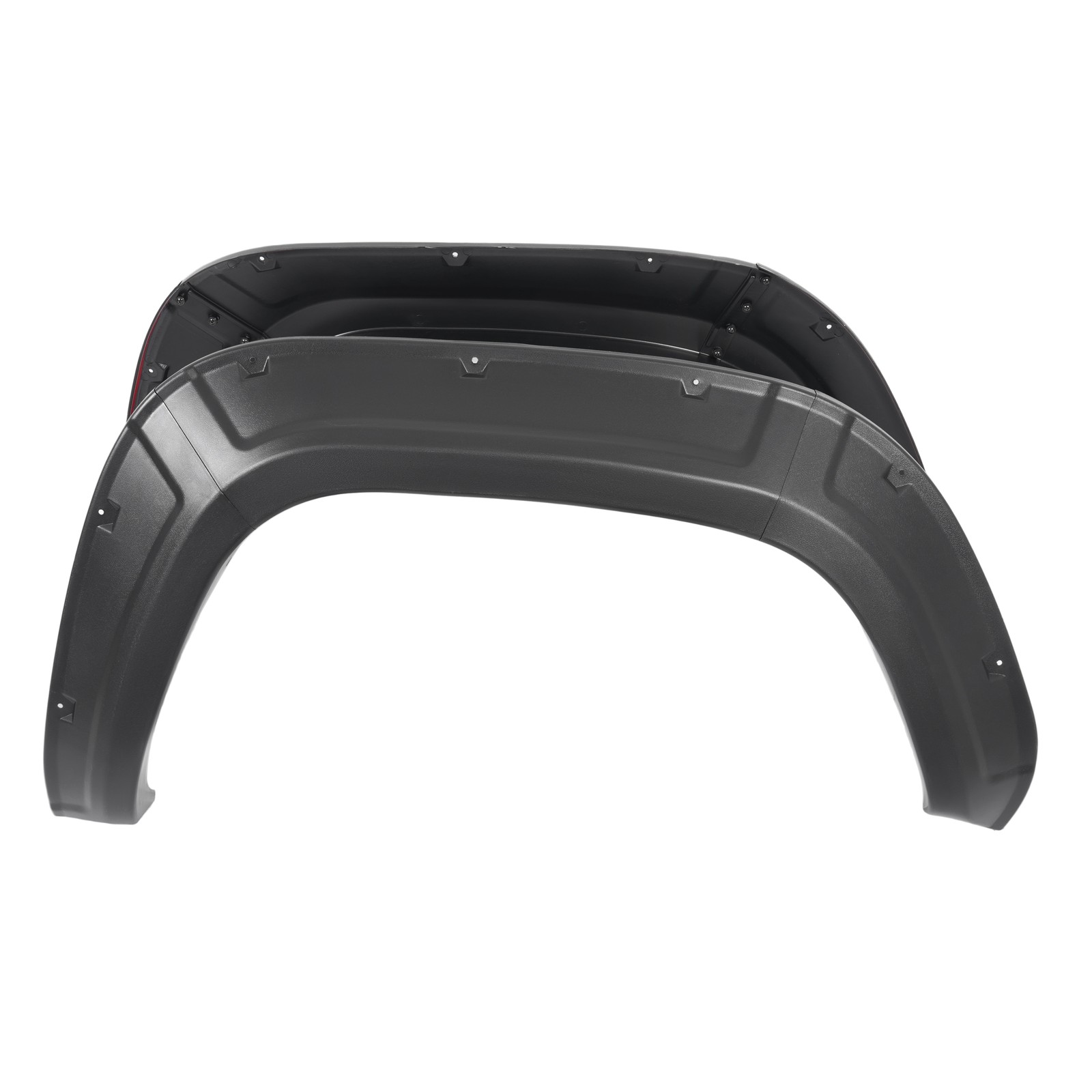 Front Rear Pocket Rivet Fender Flares Set Textured For 2016-2023 Toyota Tacoma