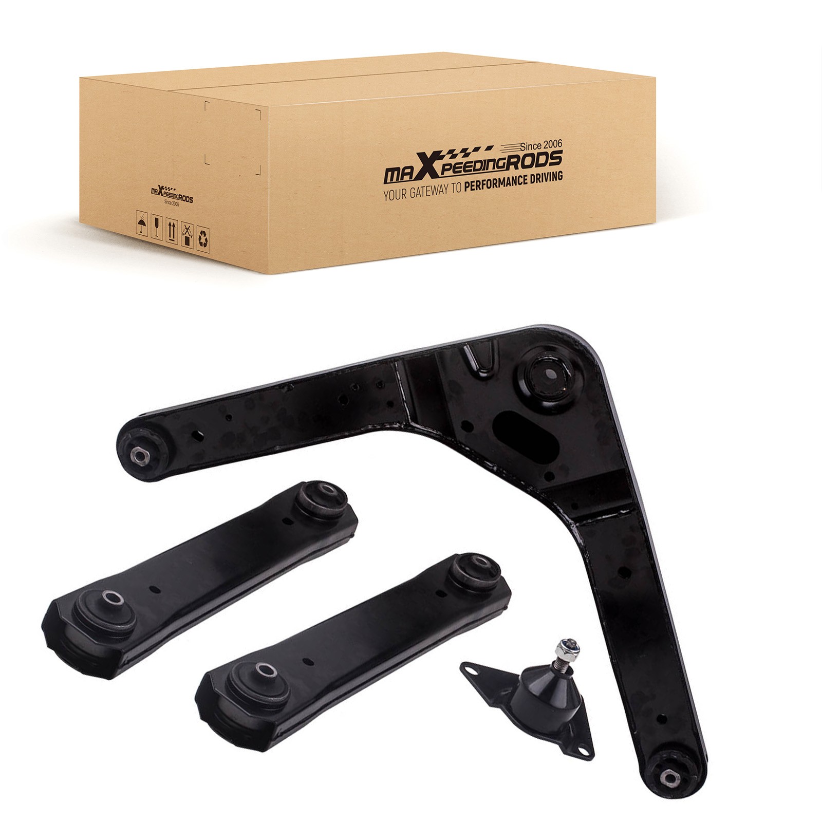 Rear Upper & Lower Control Arms for Jeep Grand Cherokee WJ 99-04 With Ball Joint