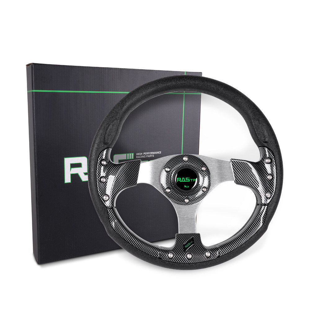 13in Pane Golf Cart Steering Wheel For EZGO TXT RXV Yamaha Club Car DS Precedent