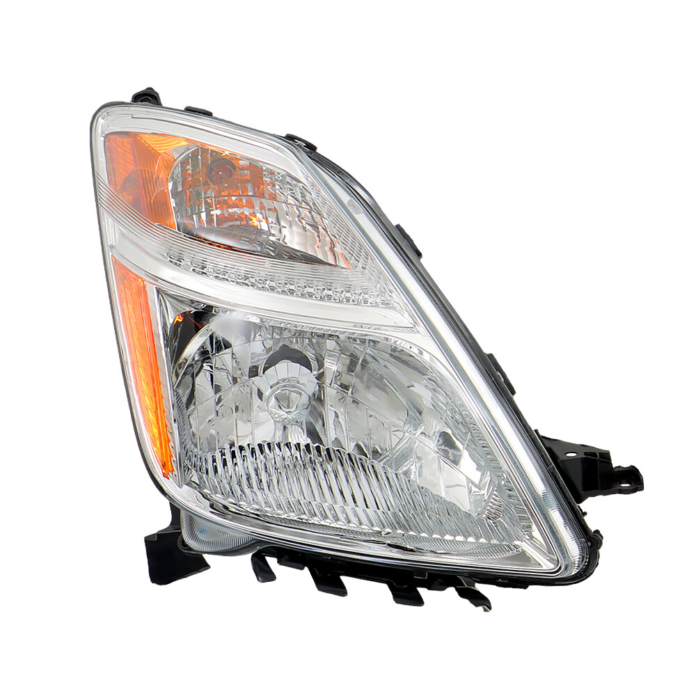 Headlamp Assembly Halogen Pair Right+Left Clear Fit For 2006-2009 Toyota Prius