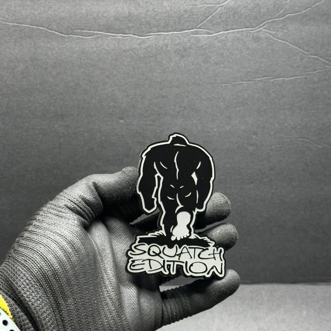 Sasquatch Edition Engraved Bronco Car Badge Acrylic Fender Emblem MULTICOLOR