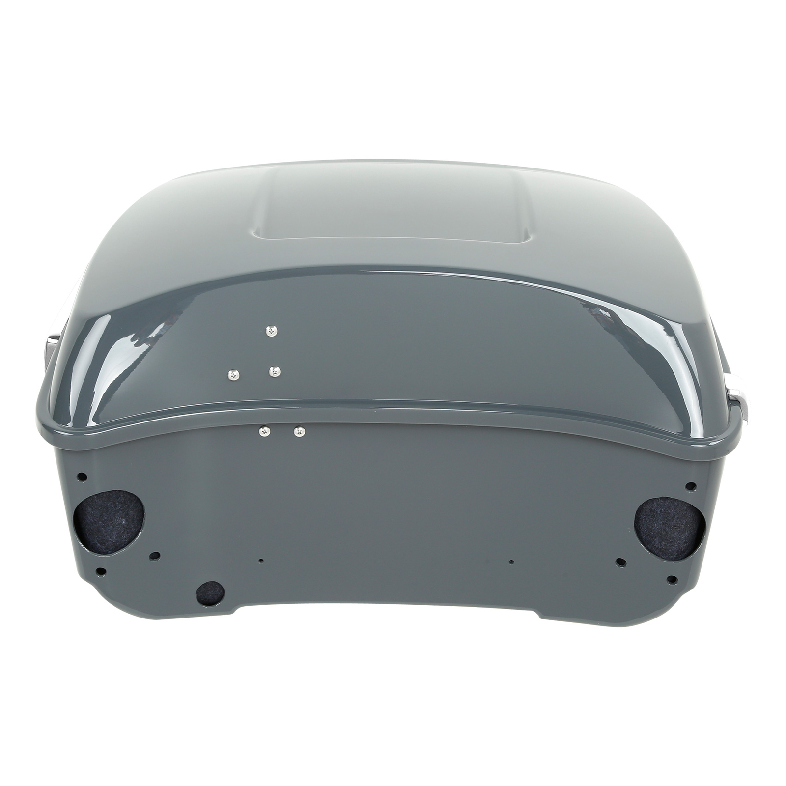 Gunship Gray King Trunk Pad Mount Rack Fit For Harley Touring Road Glide 2014-25