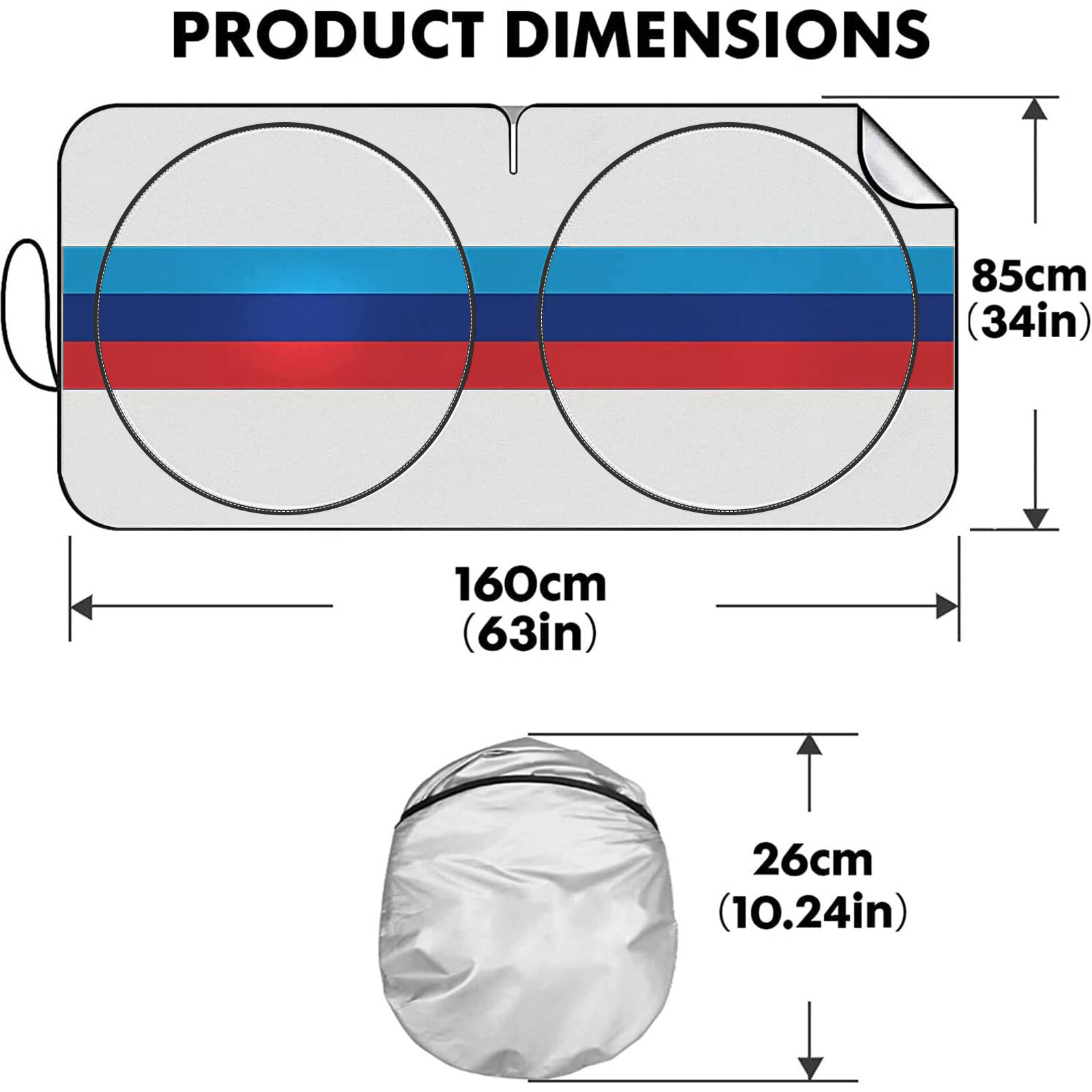For BMW Interior Accessories Car Windshield Sunshade UV Block Sun Cover Visor