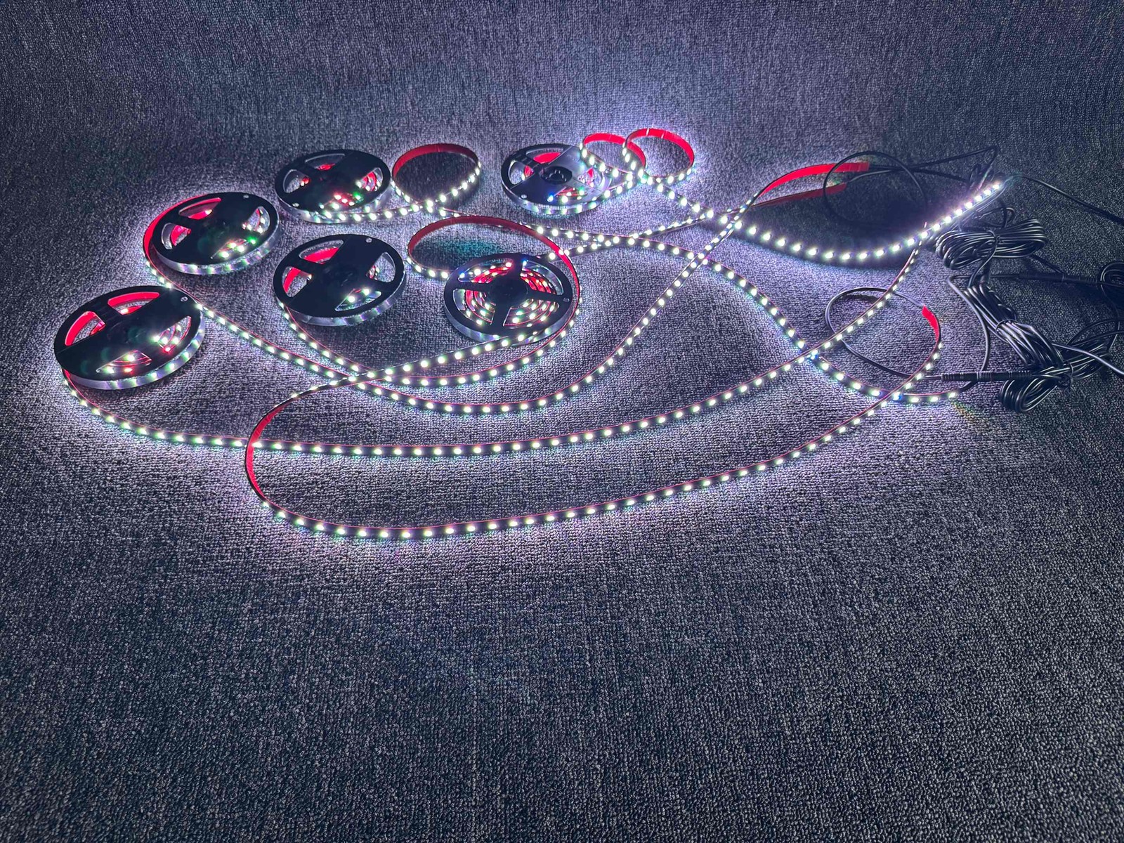 Clear Tinted Smoked CHASING IP65 Flexible LED Light Strips Slingshot APP+Remote