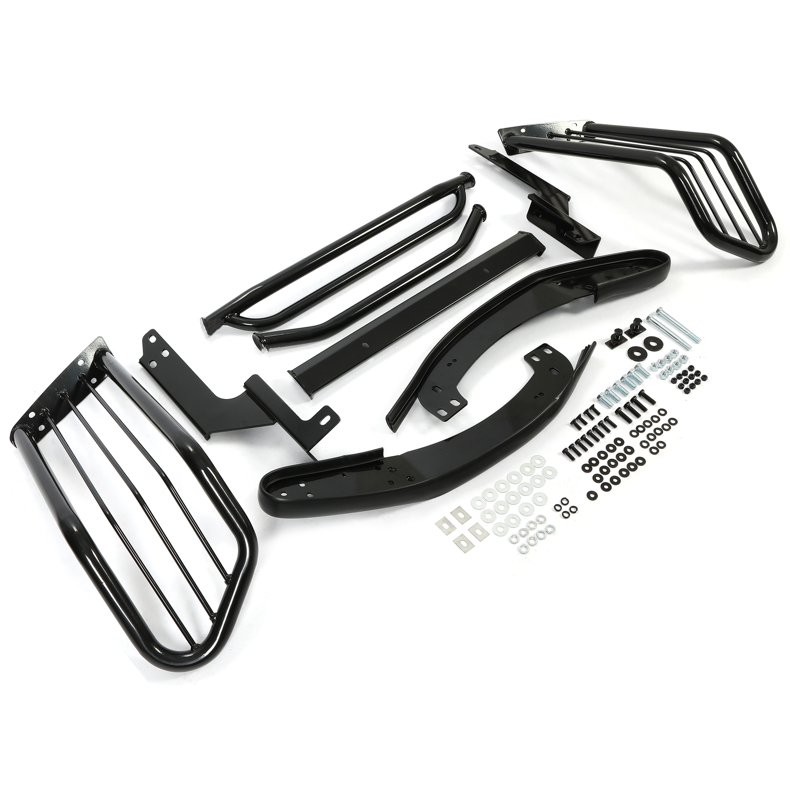 For 2006-2010 Ford Explorer Black Bumper Grille Brush Guard 4DR Powder coated