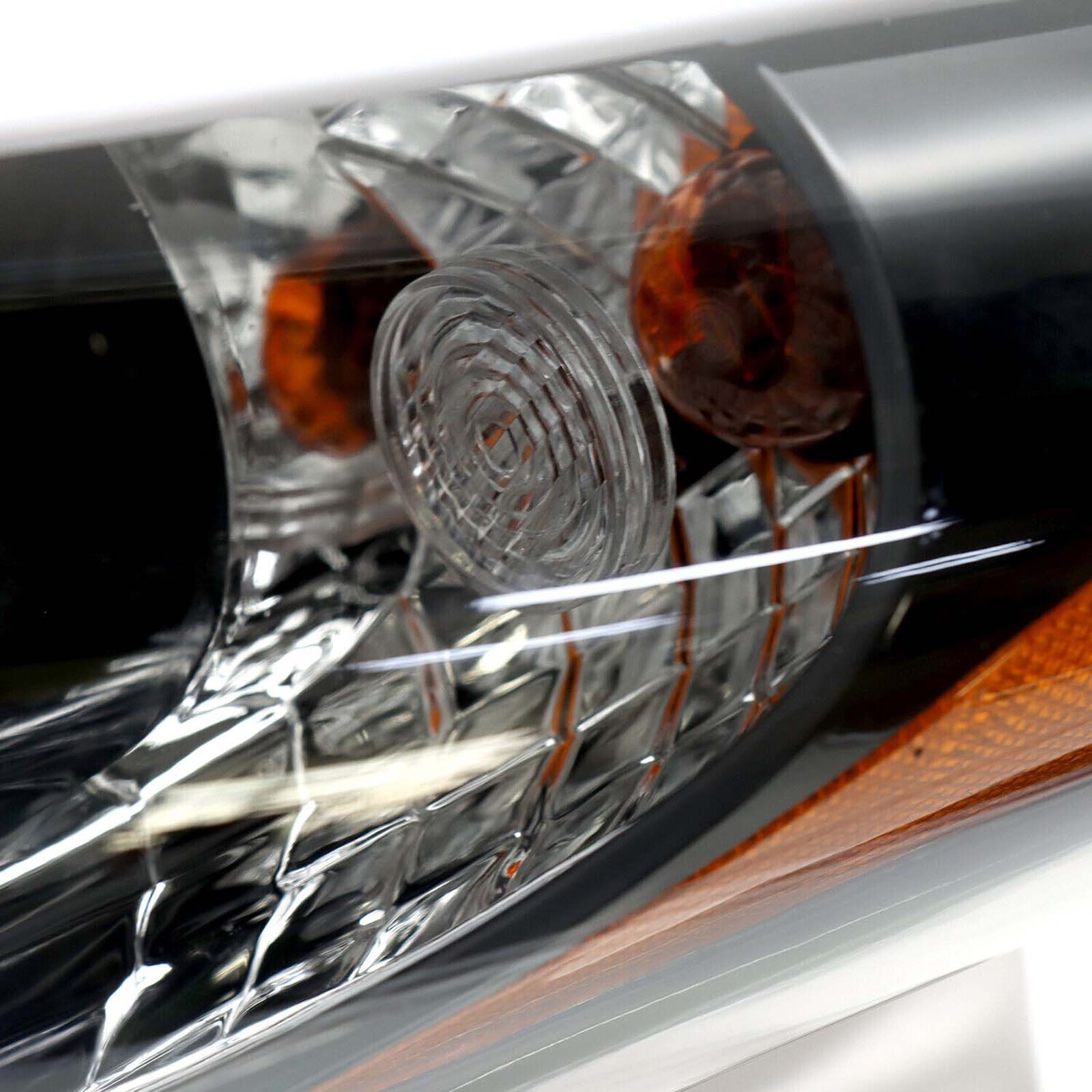 Pair Fits 2014 2015 2016 Hyundai Elantra Headlight Assembly Left Right W/Bulbs