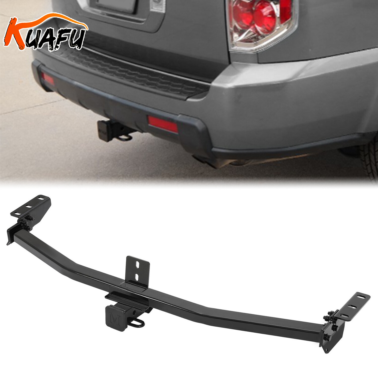 For 2003-2008 Pilot/2001-2006 Mdx Class 3 Trailer Hitch Receiver Bumper Tow 2″