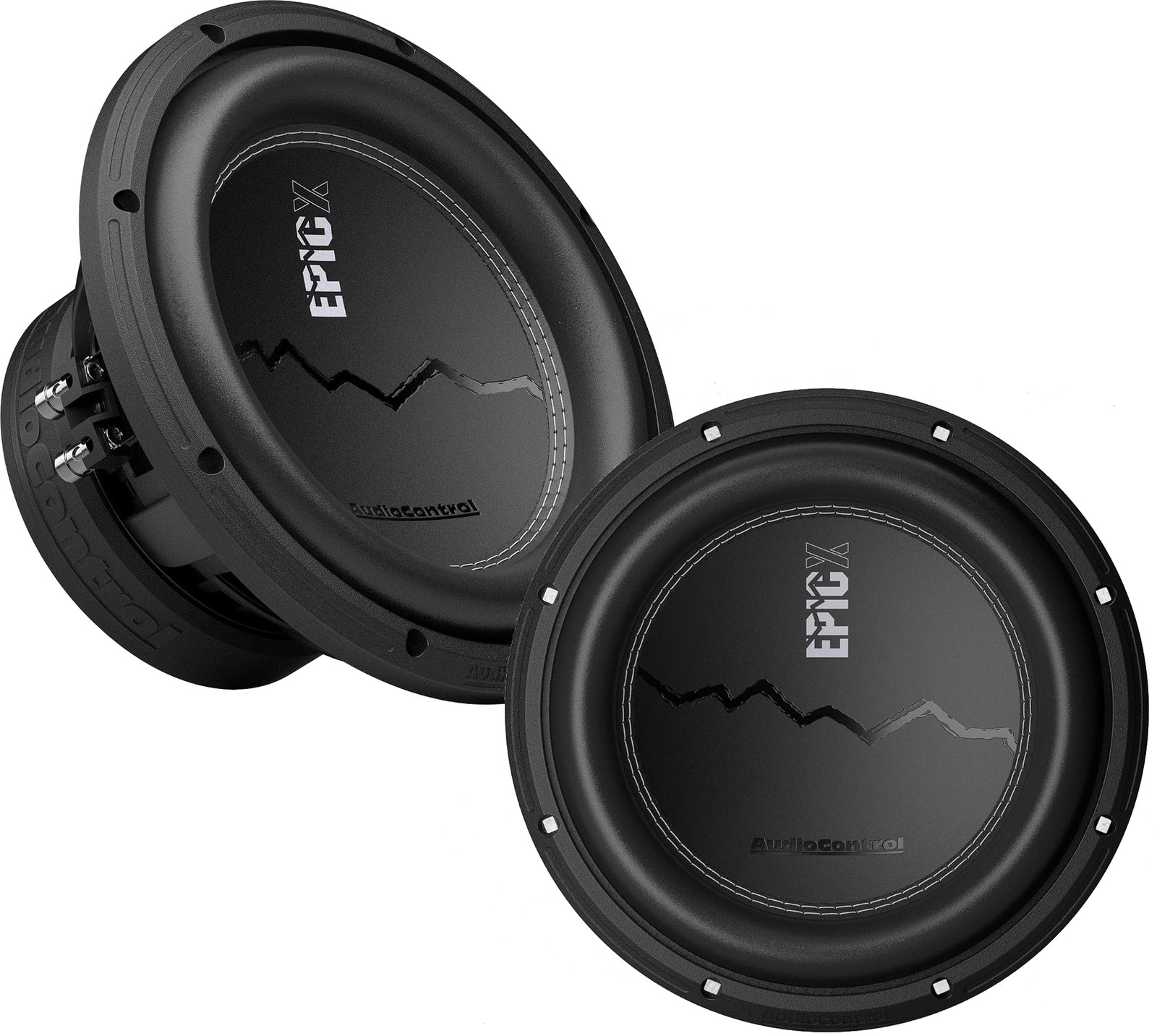 (2) AUDIOCONTROL EPICX10D4 10″ EPIC SERIES CAR AUDIO SUBWOOFERS 4Ω DVC (1 PAIR)