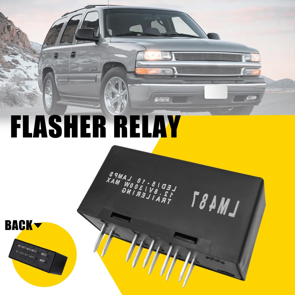 LED Turn Signal Flasher Relay for 2003-2006 GMC Yukon / Yukon XL 1500 LM487