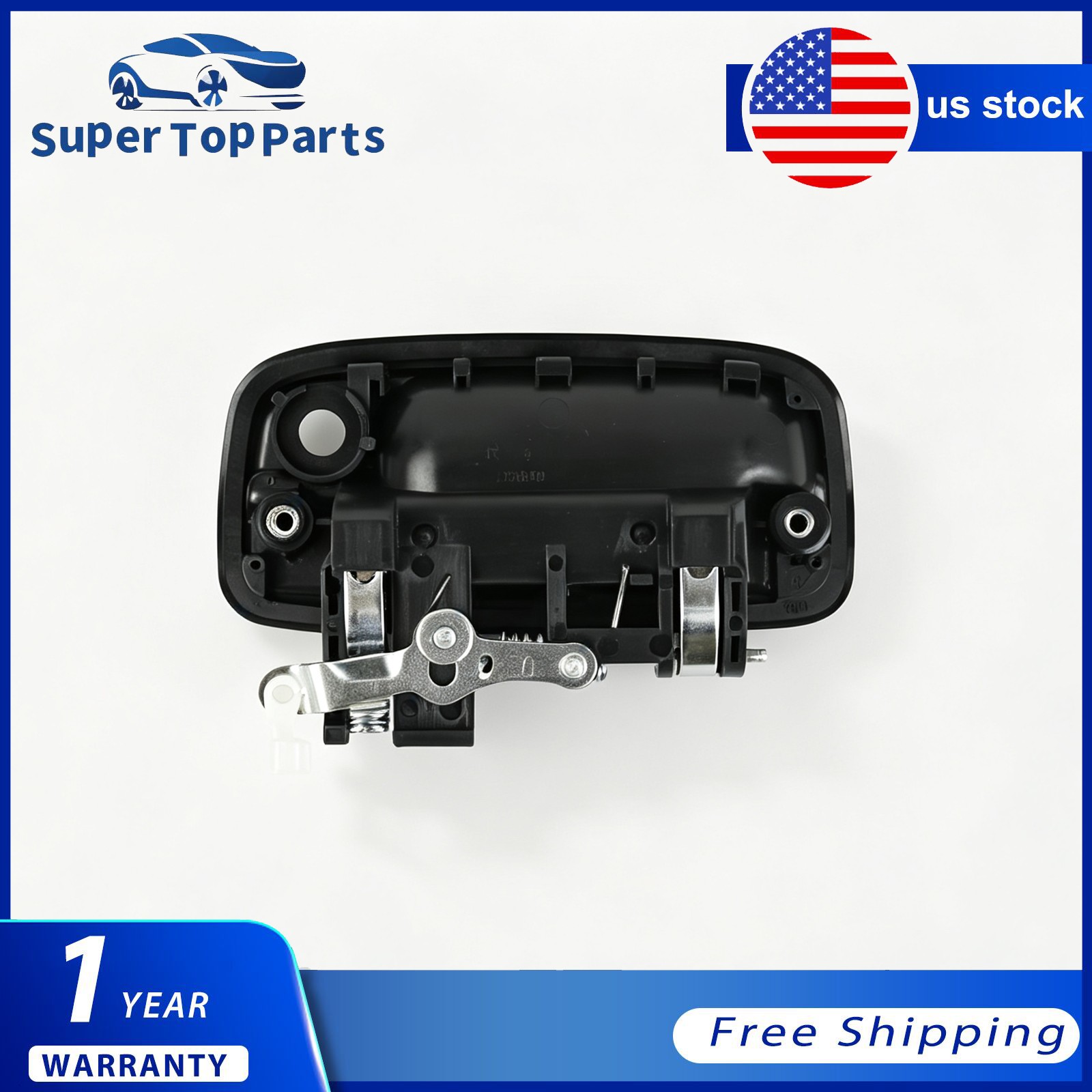 2x Front Metal Exterior Door Handle for Toyota Tacoma 95-04