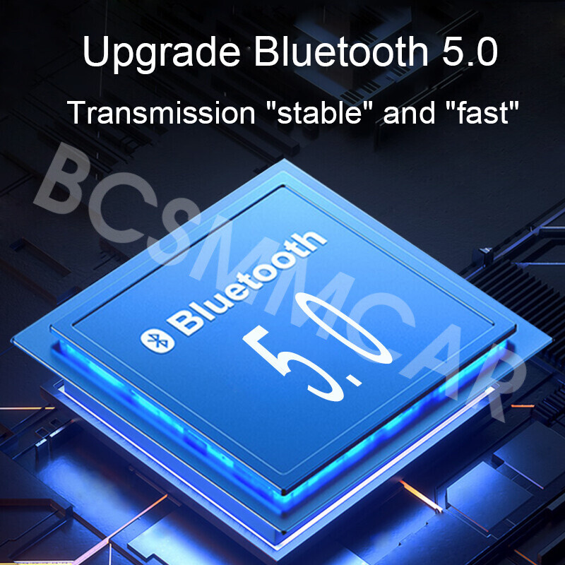 Bluetooth 5.0 AUX Audio Adapter Cable Car 3.5mm Jack Music Handsfree Receiver