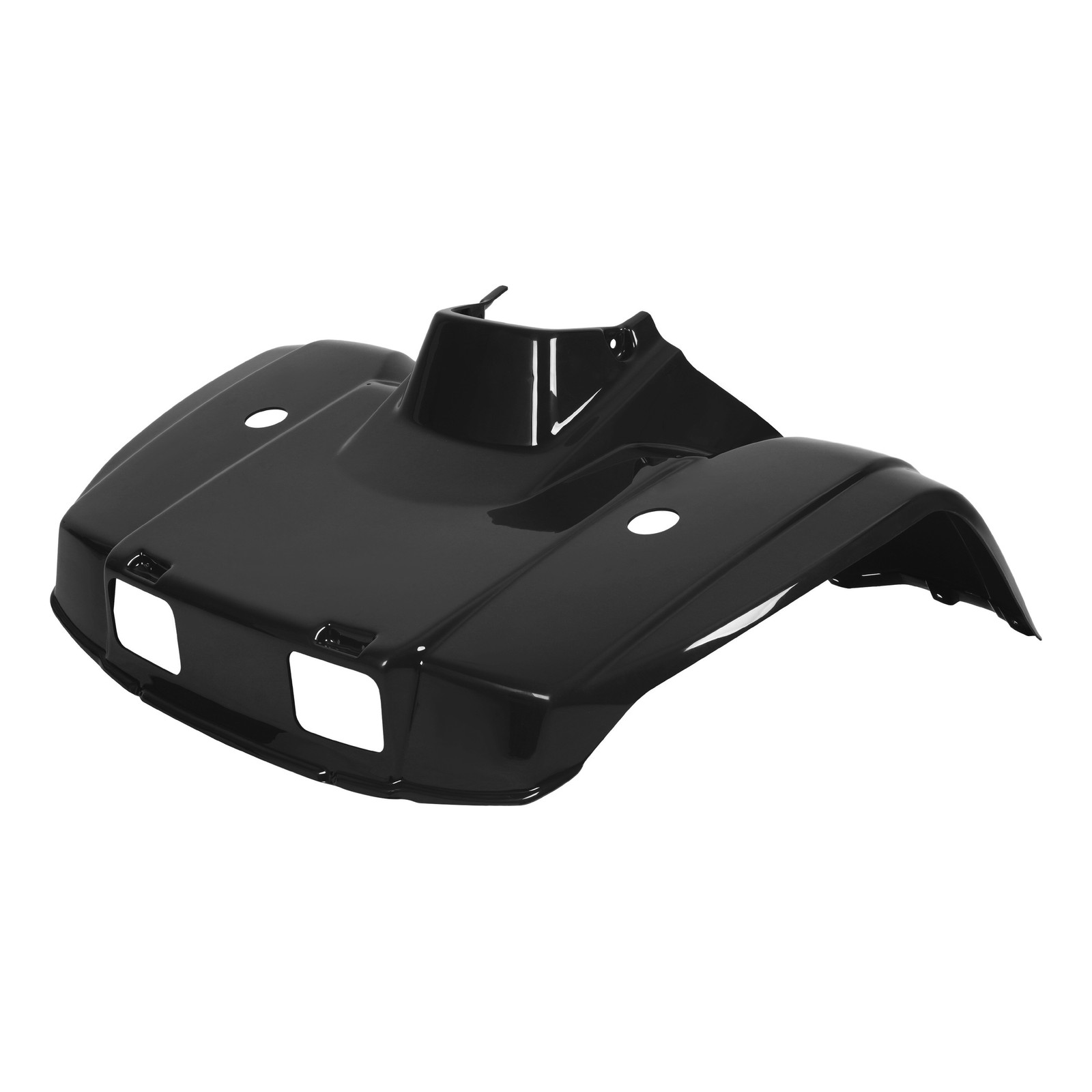 Black Front Fender Flaps Flare Mud Guard Plastic(ABS) For Honda TRX300 1988-2000