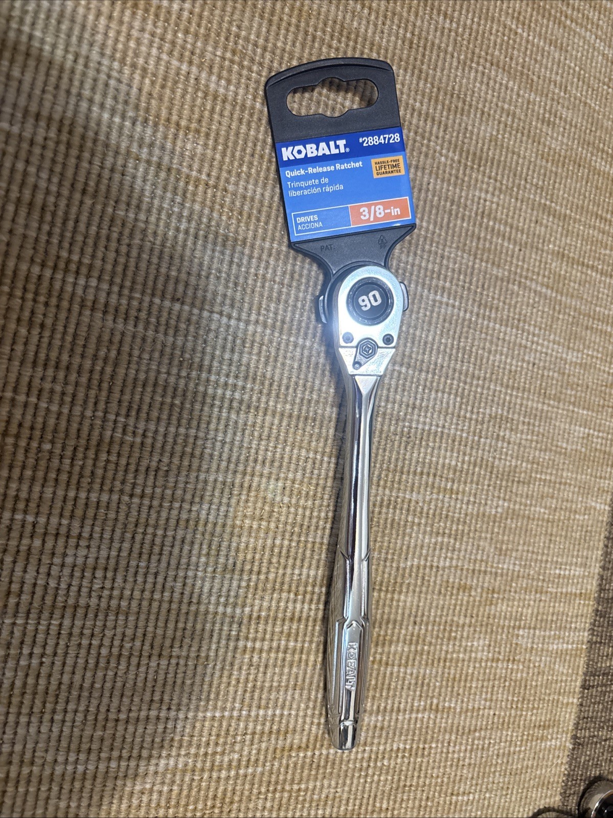 Kobalt 3/8 drive ratchet Model 2884728 NEW