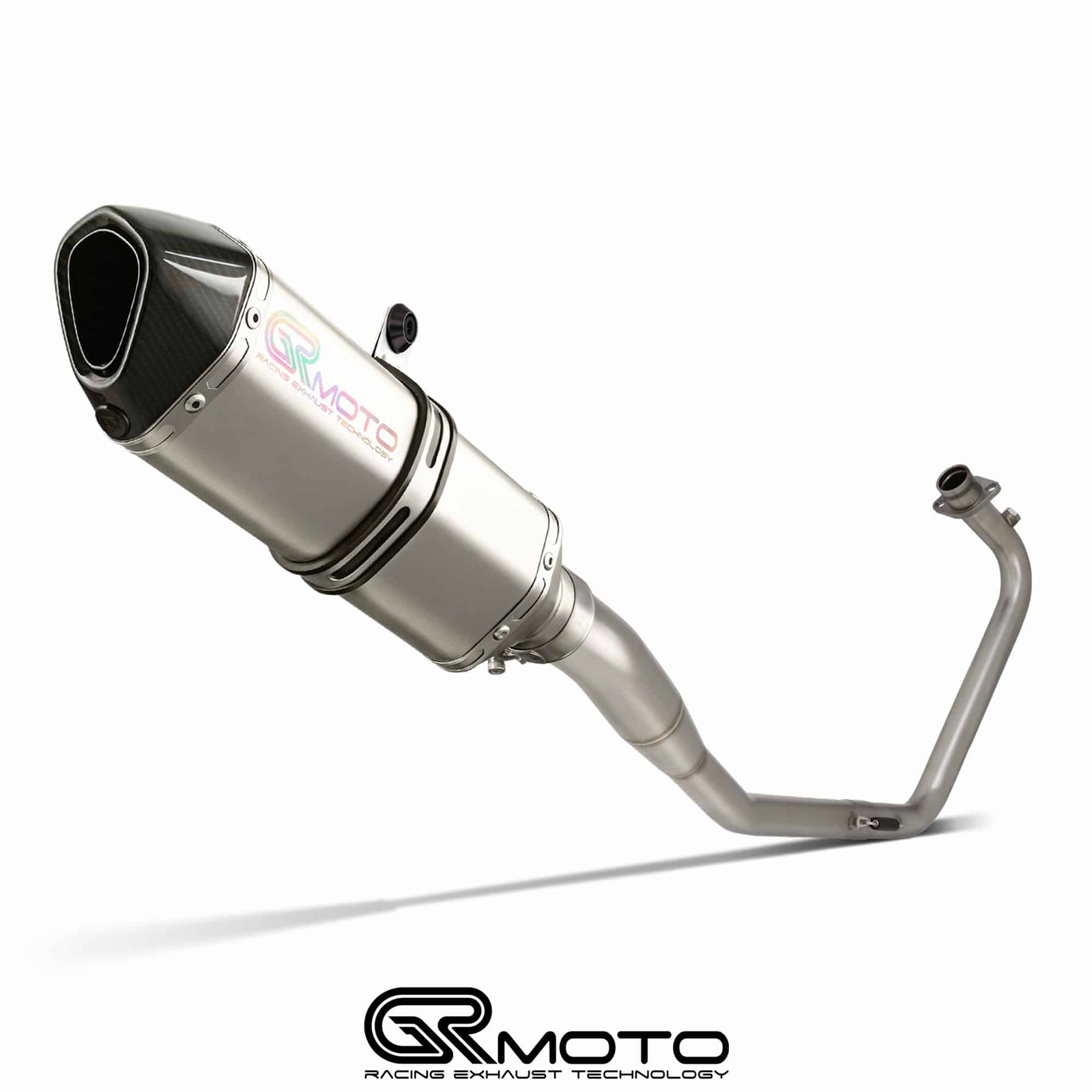Full Exhaust System for Lexmoto VENOM 125 2013-2020 GRmoto Carbon Titanium