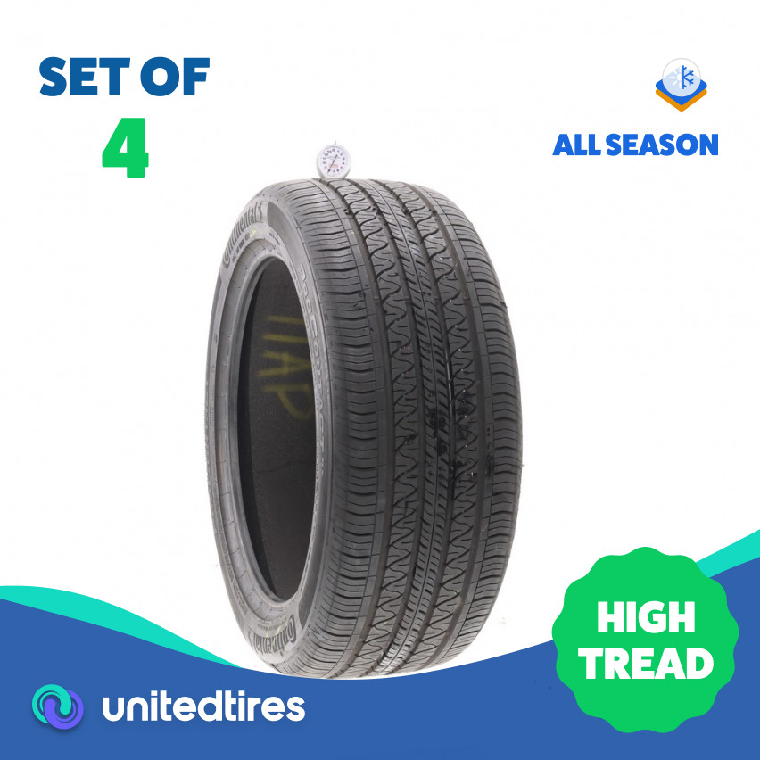 Set of (4) Used 255/45R19 Continental ProContact RX ContiSilent T3 104W – 8/32