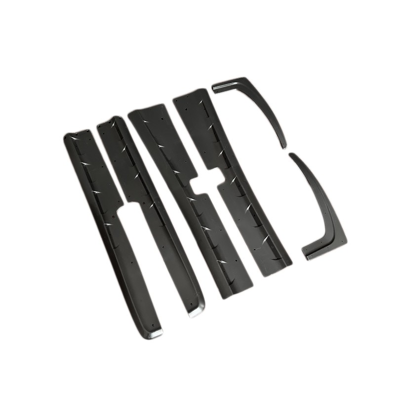 For Corvette 97-04 C5 | ZR1 ABS Plastic Matte Black Side Skirts Panel & Mud Flap