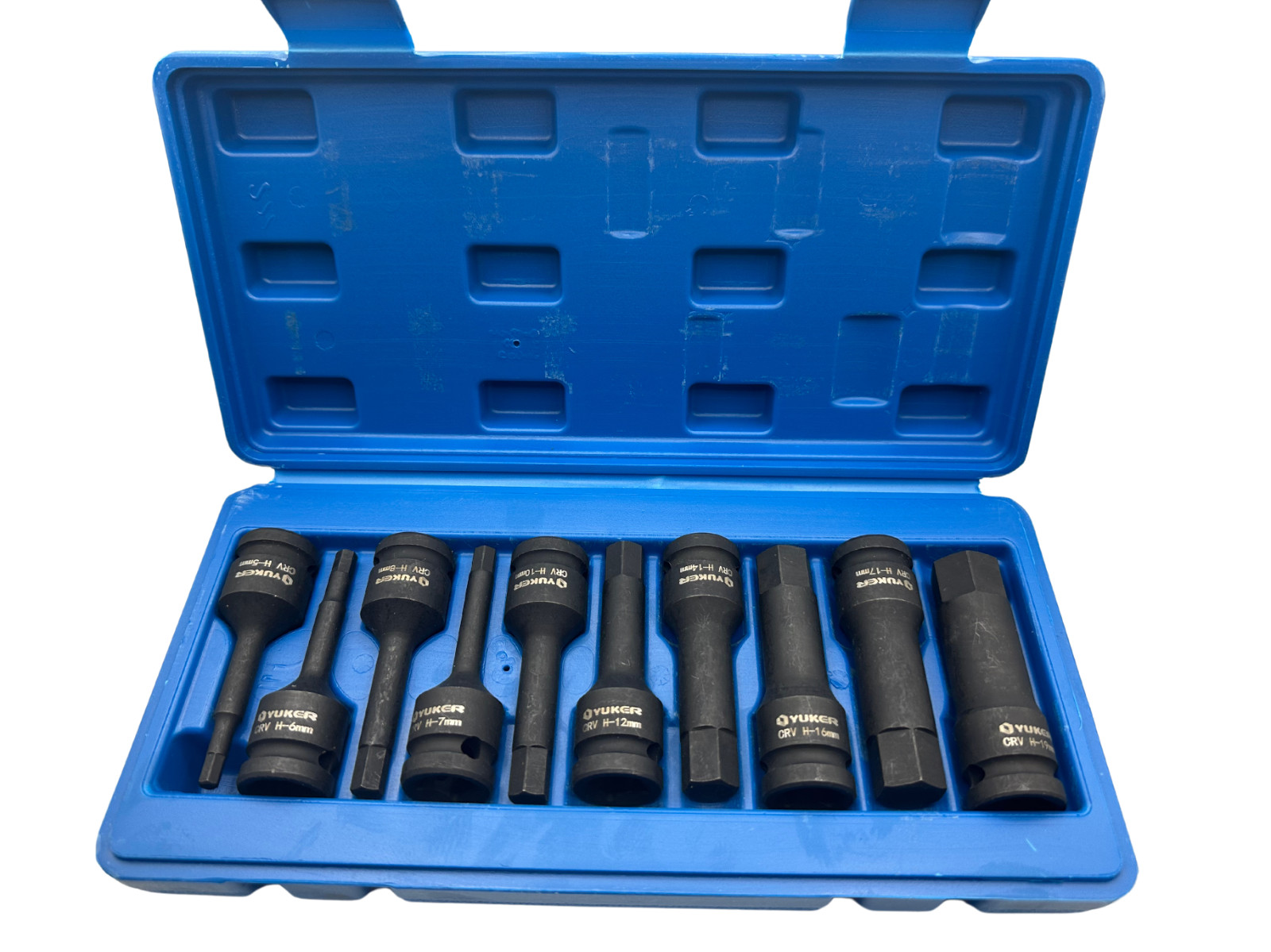1/2” Drive Allen / hex key bit impact socket set H5 – H19MM Metric Deep NEW