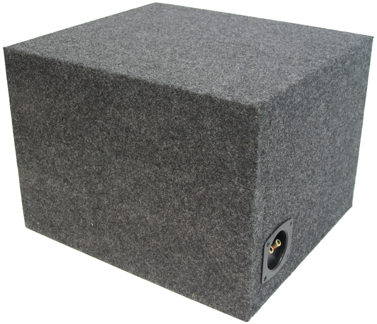 Car Audio Single 12″ Vented Square Sub Box Enclosure fits Kicker L7 Subwoofer