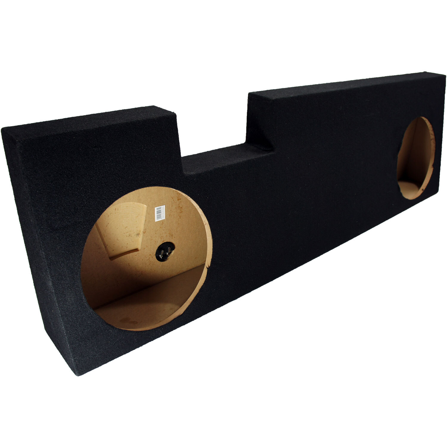 2004-2013 Ford F350 Super Crew Cab Truck Dual 12″ Behind Seat Subwoofer Sub Box