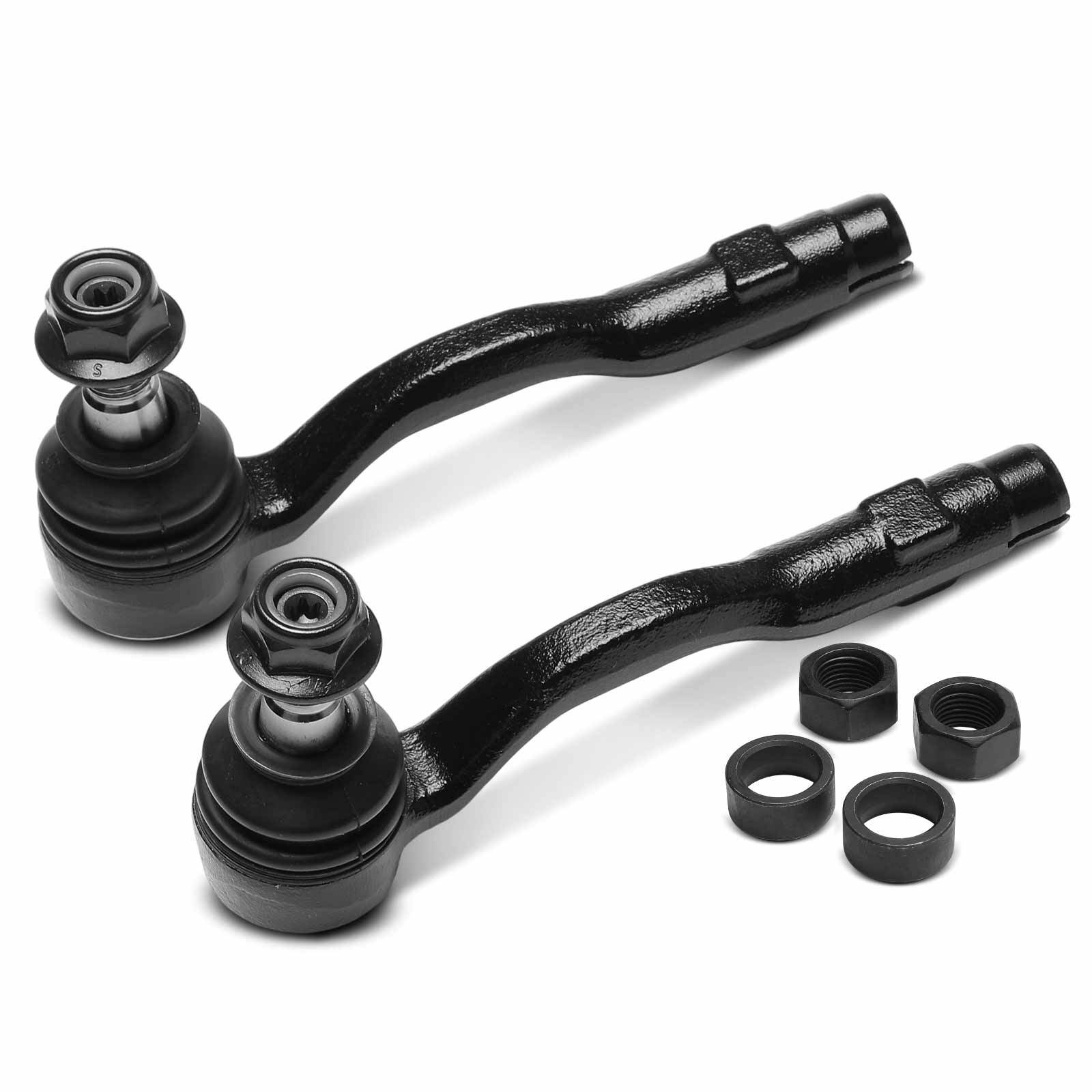 2x Front Driver & Passenger Outer Tie Rod End for BMW X3 2011-2017 X4 2015-2018