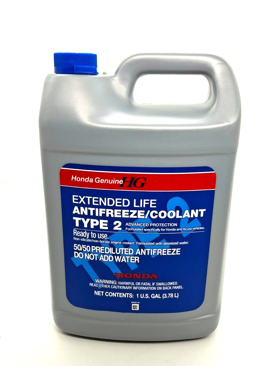 Genuine OEM Honda Coolant (Type 2) (1 Gallon) 08CLA-P99-0F0A8