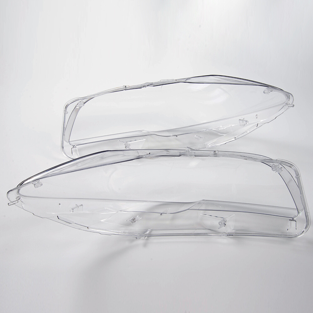 2 PCS Headlight Lens Cover Left Right Fit For BMW 5-Series F10 LCI F11 LCI F18