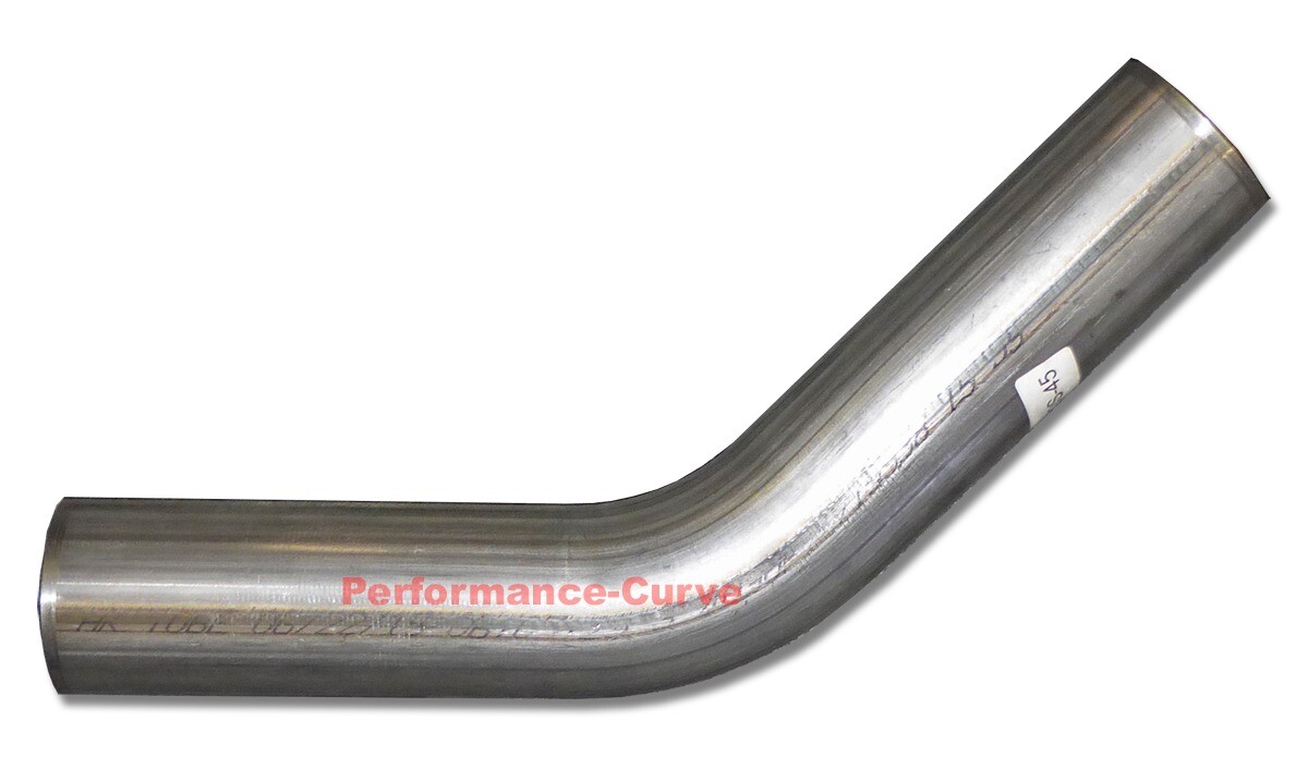 3″ 409 SS 45 Degree Mandrel Bend Stainless Steel Performance Custom Exhaust