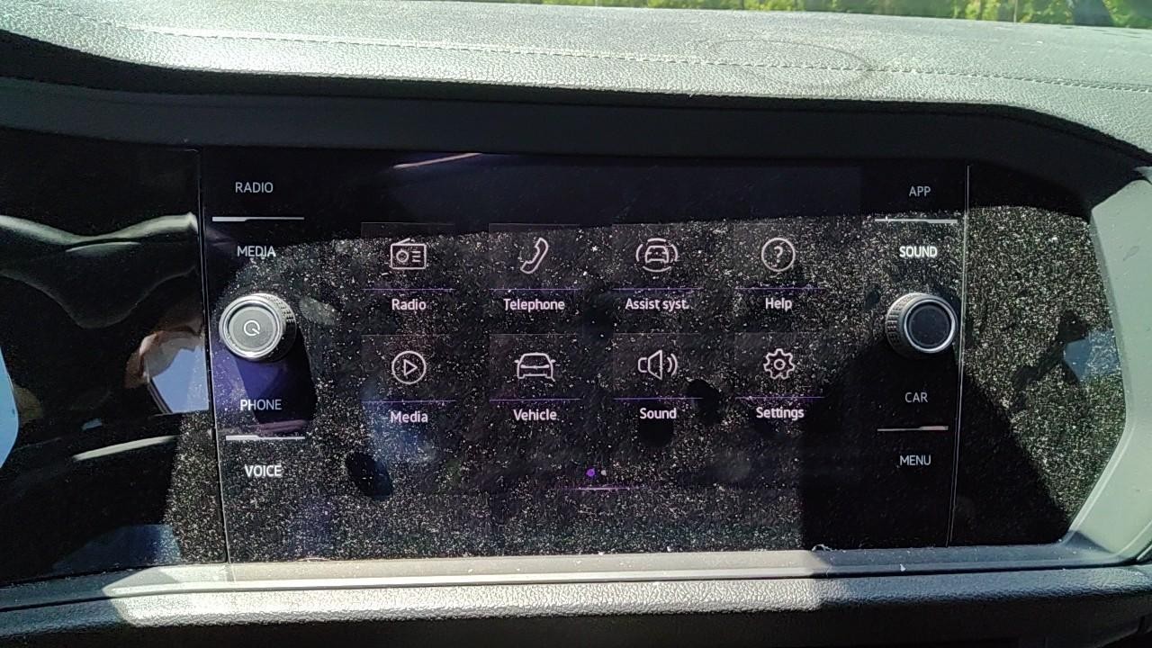 Used Front Center Infotainment Display fits: 2021 Volkswagen Jetta gli display a