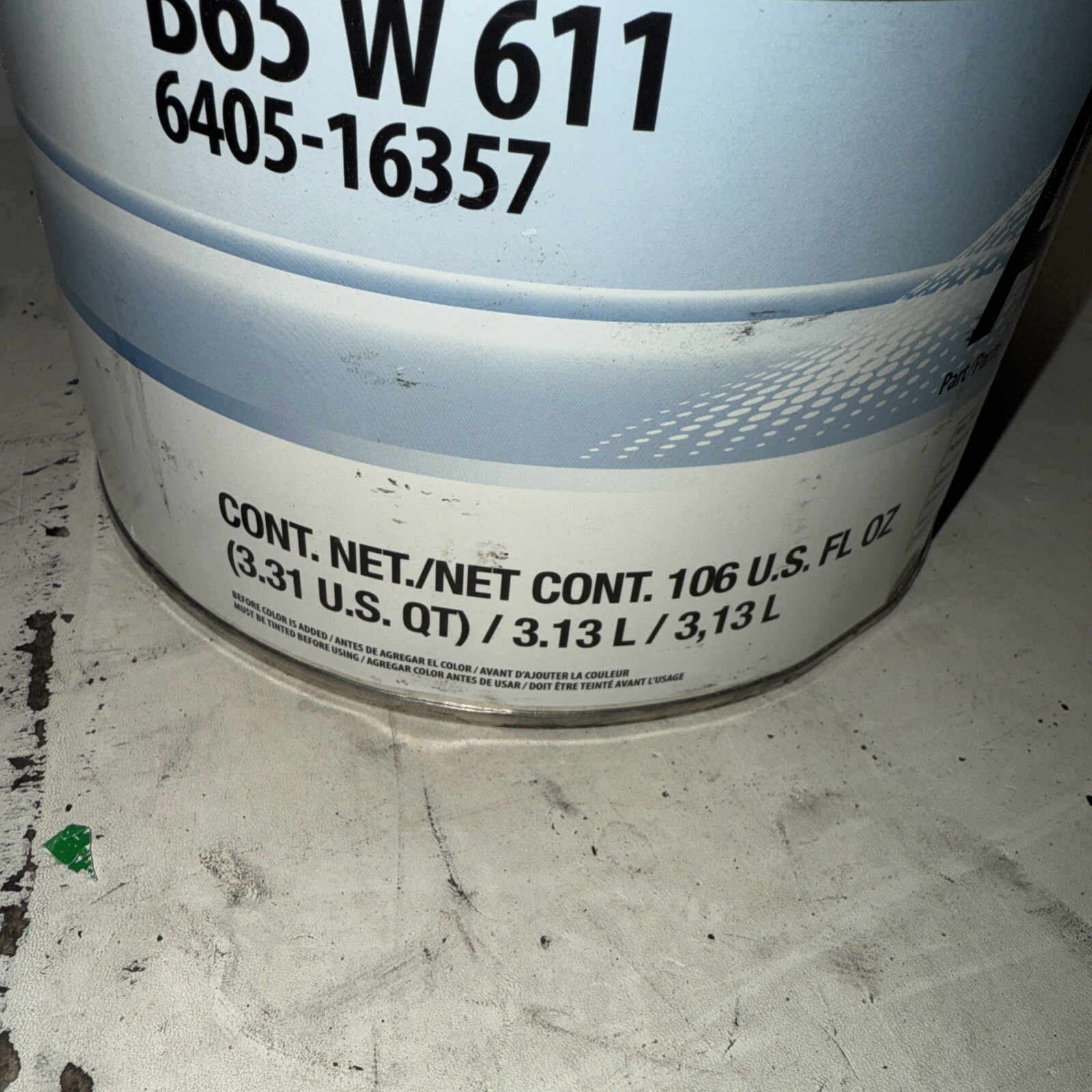 1 Gal Acrolon 218 HS Acrylic Polyurethane, Gloss Shell Warm White