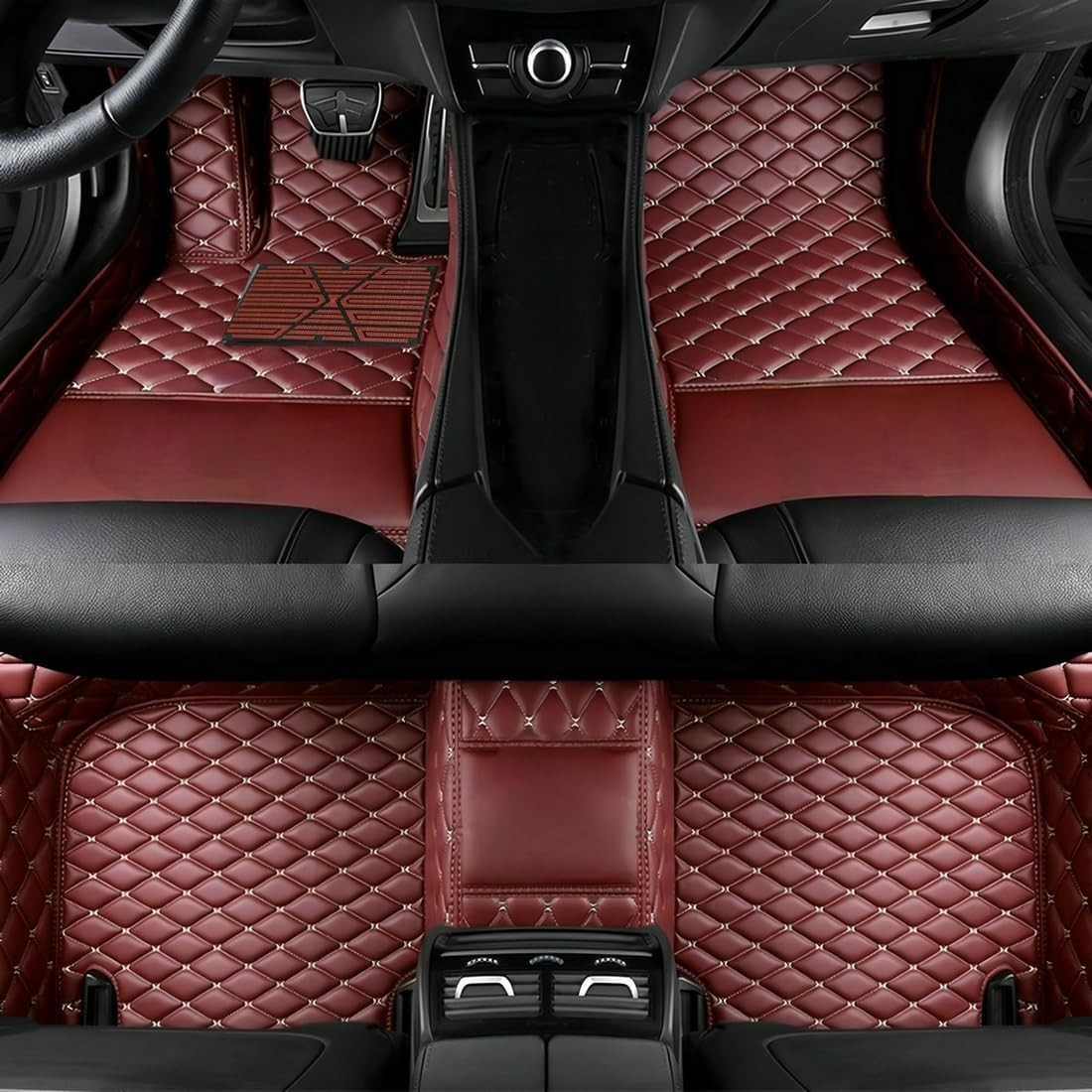 For Jaguar All Models Car Floor Mats Waterproof Cargo Liners Custom Carpets