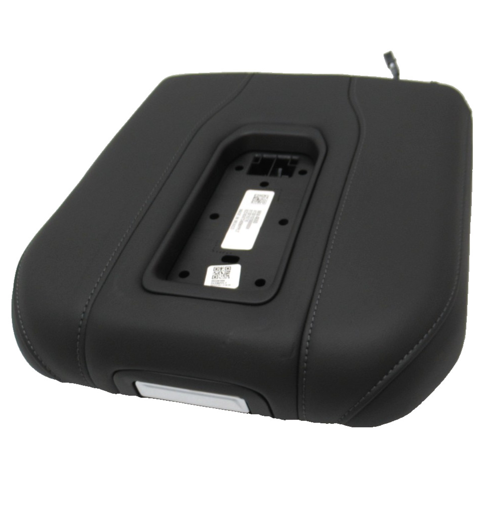 Front Armrest Center Console Jet Black w/ Grey Stiches Chevrolet Suburban Tahoe