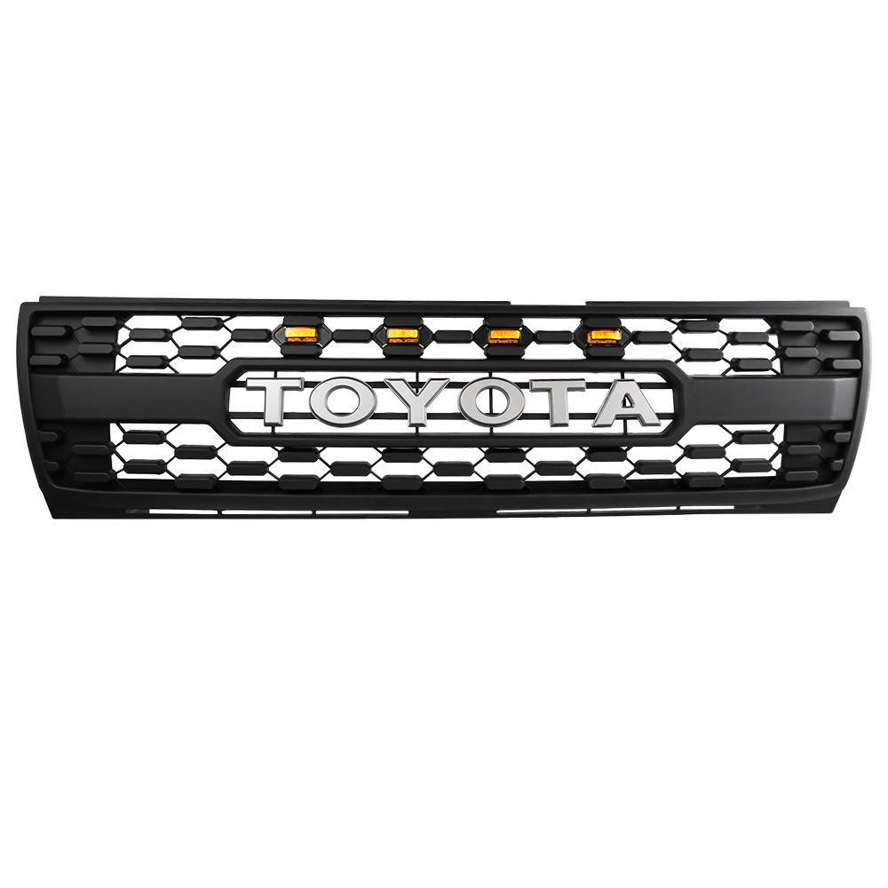 Honeycomb Front Bumper Grill Black Grille For Yotota Tacoma 1997-2000 TRD PRO