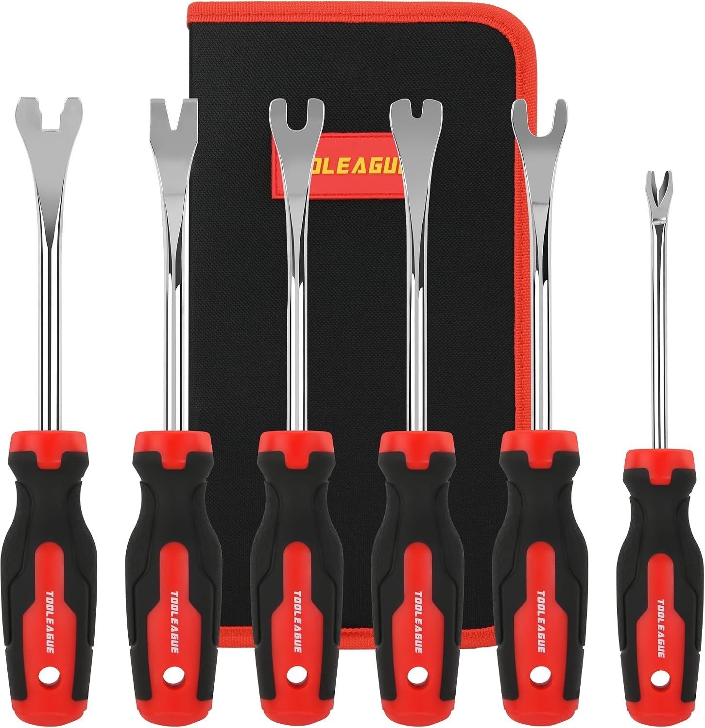 6Pcs Auto Upholstery Trim Panel Removal Tool Set | Car Trim Removal Tool, Fas…
