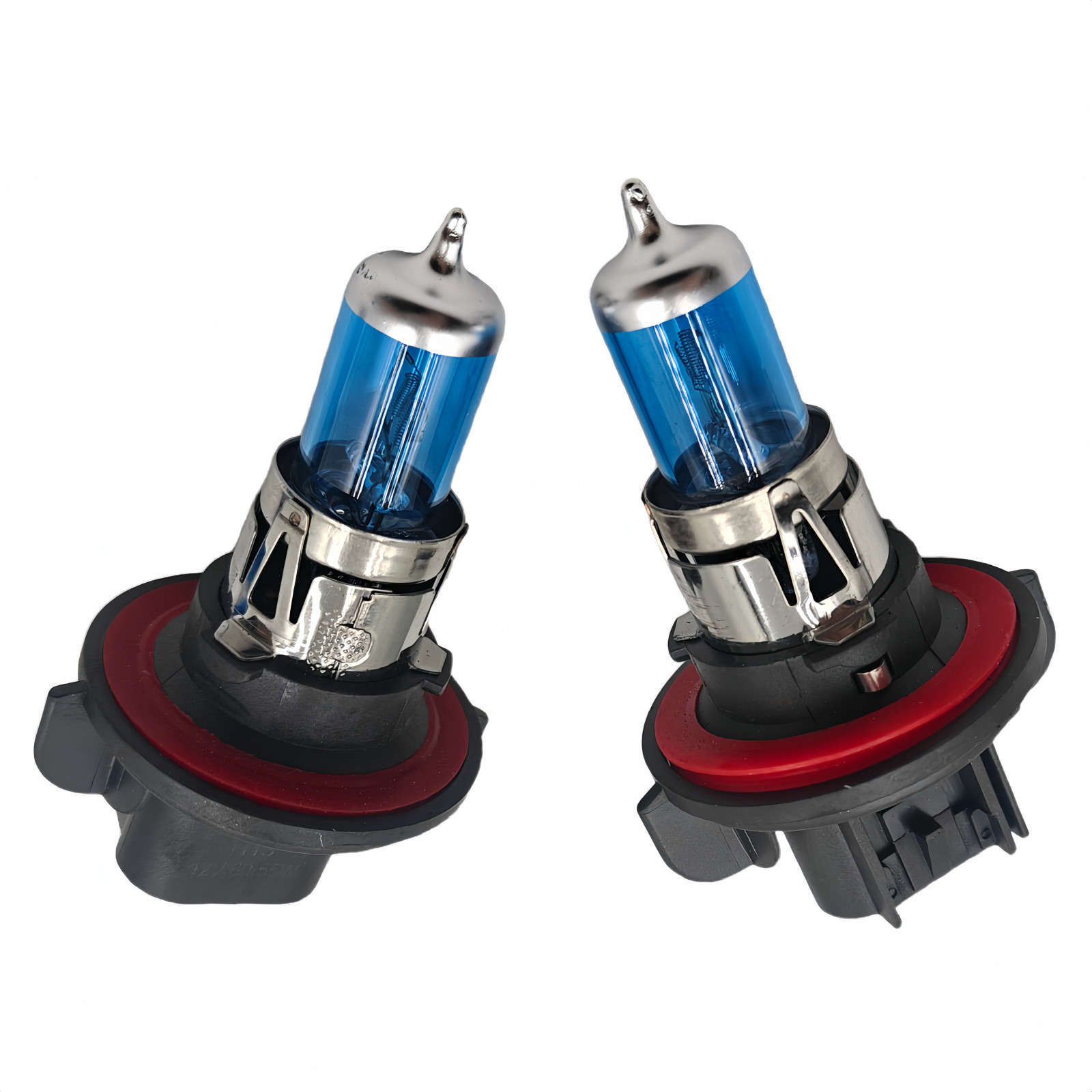 2PCS H13/9008 Halogen Headlight Bulbs Kit High/Low Beam 5000K Warm White Bright