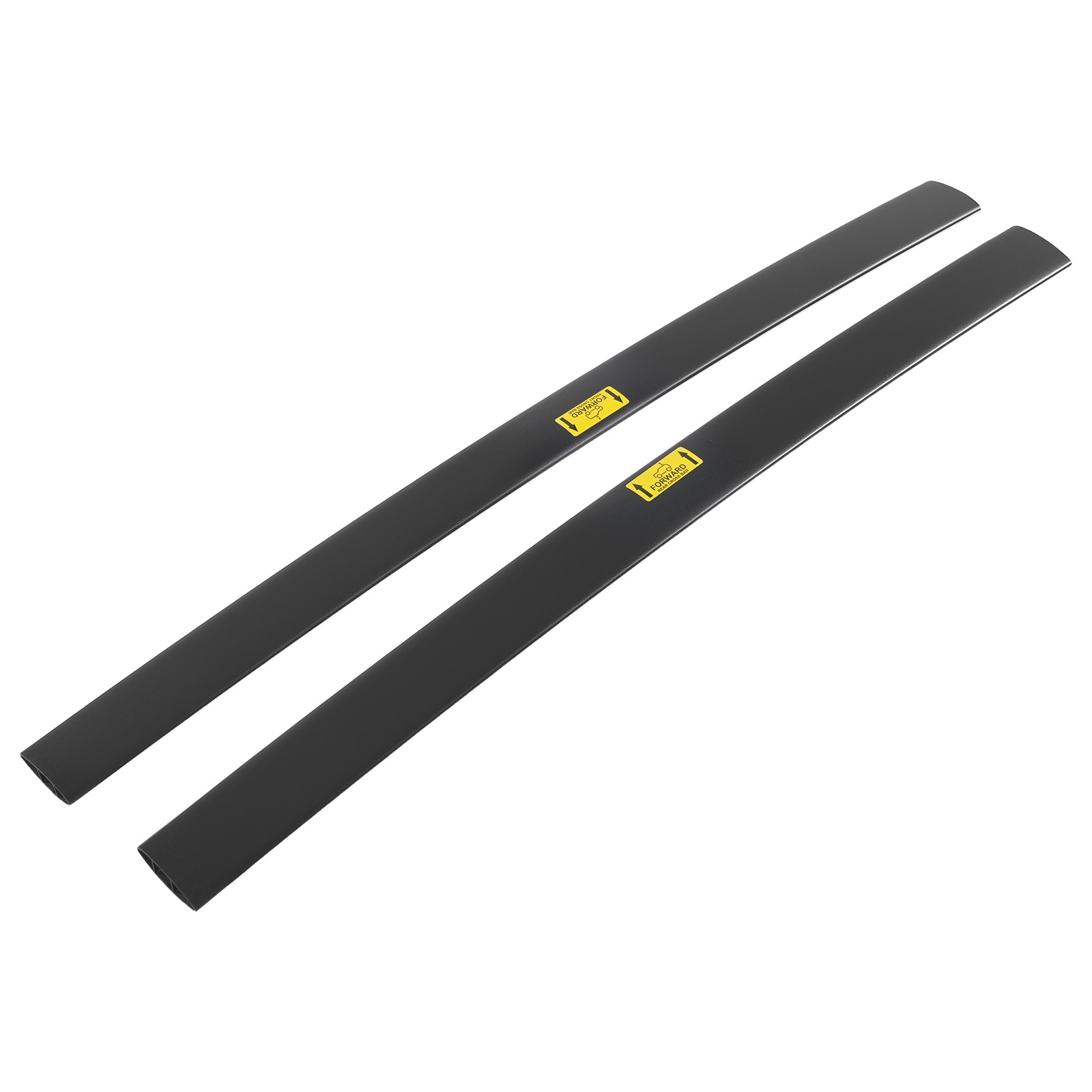 Aluminum Alloy Roof Bars for Kia Soul 2020-2025 Black Cross 45KG Load