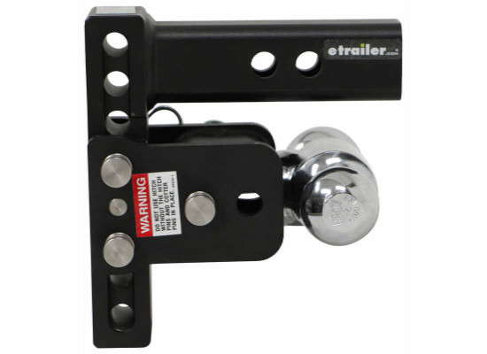 B&W Tow & Stow 2-Ball Mount 2″ Hitch 5″ Drop 5-1/2″ Rise 10K Black FREE SHIPPING