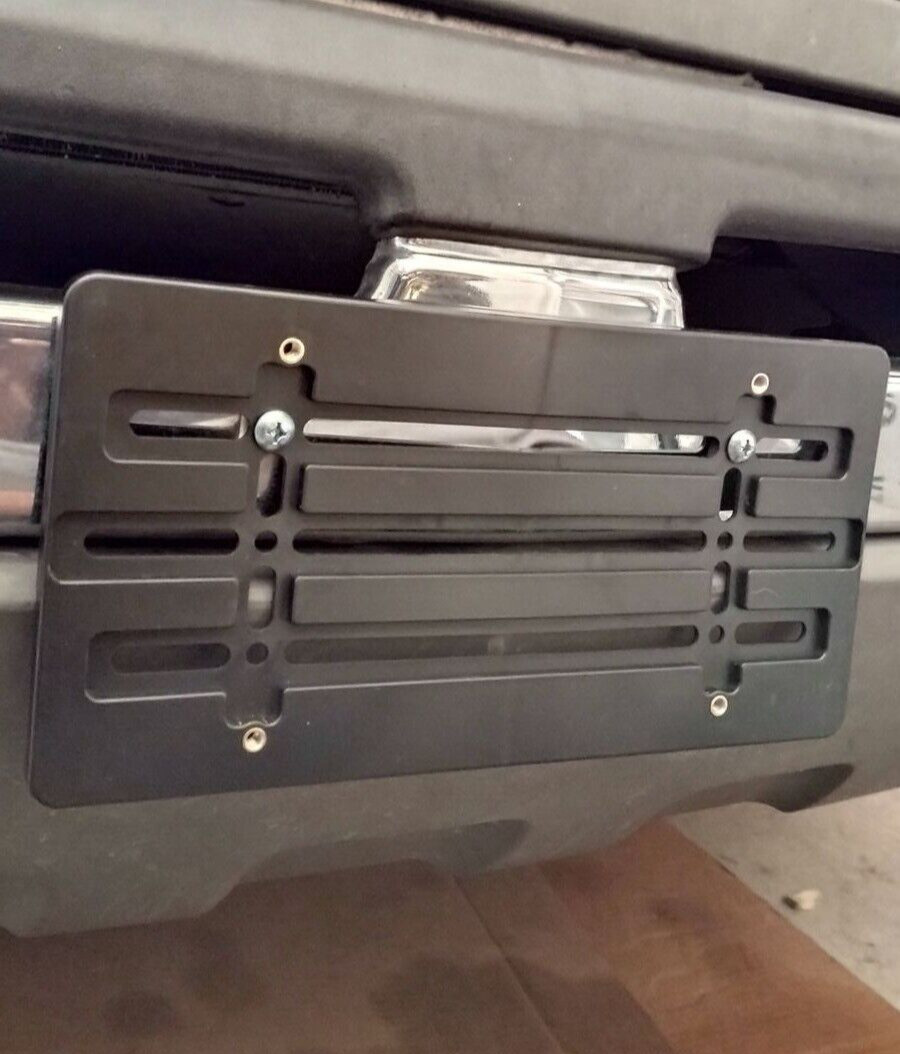 License Plate Tag Holder Mount Relocator Adapter Bumper Kit Bracket for VinFast