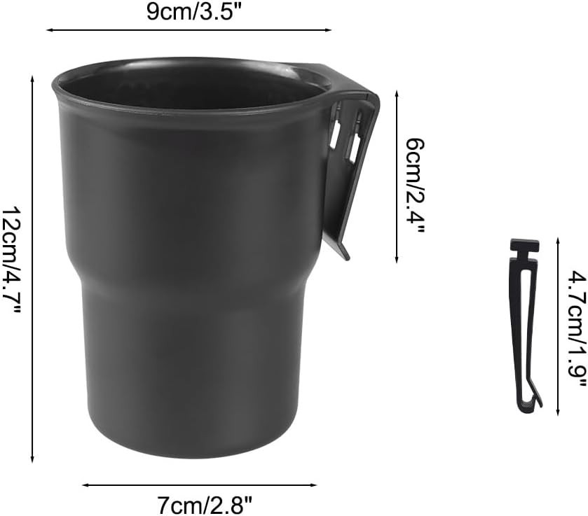Universal Car Cup Holder Hook – Stylish Auto Beverage Organizer for All Vehicles