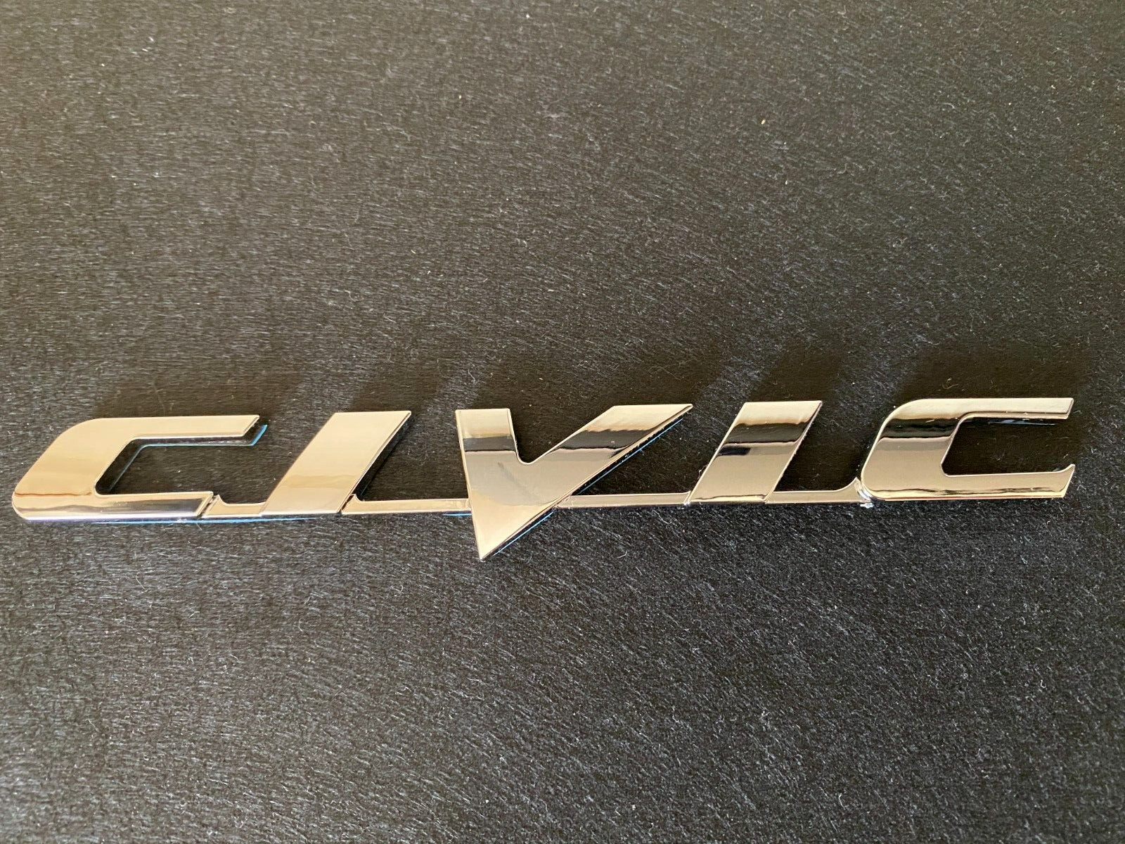 For 2006 – 2011 Civic Trunk Lid Logo Badge Nameplate Chrome Emblem Sport