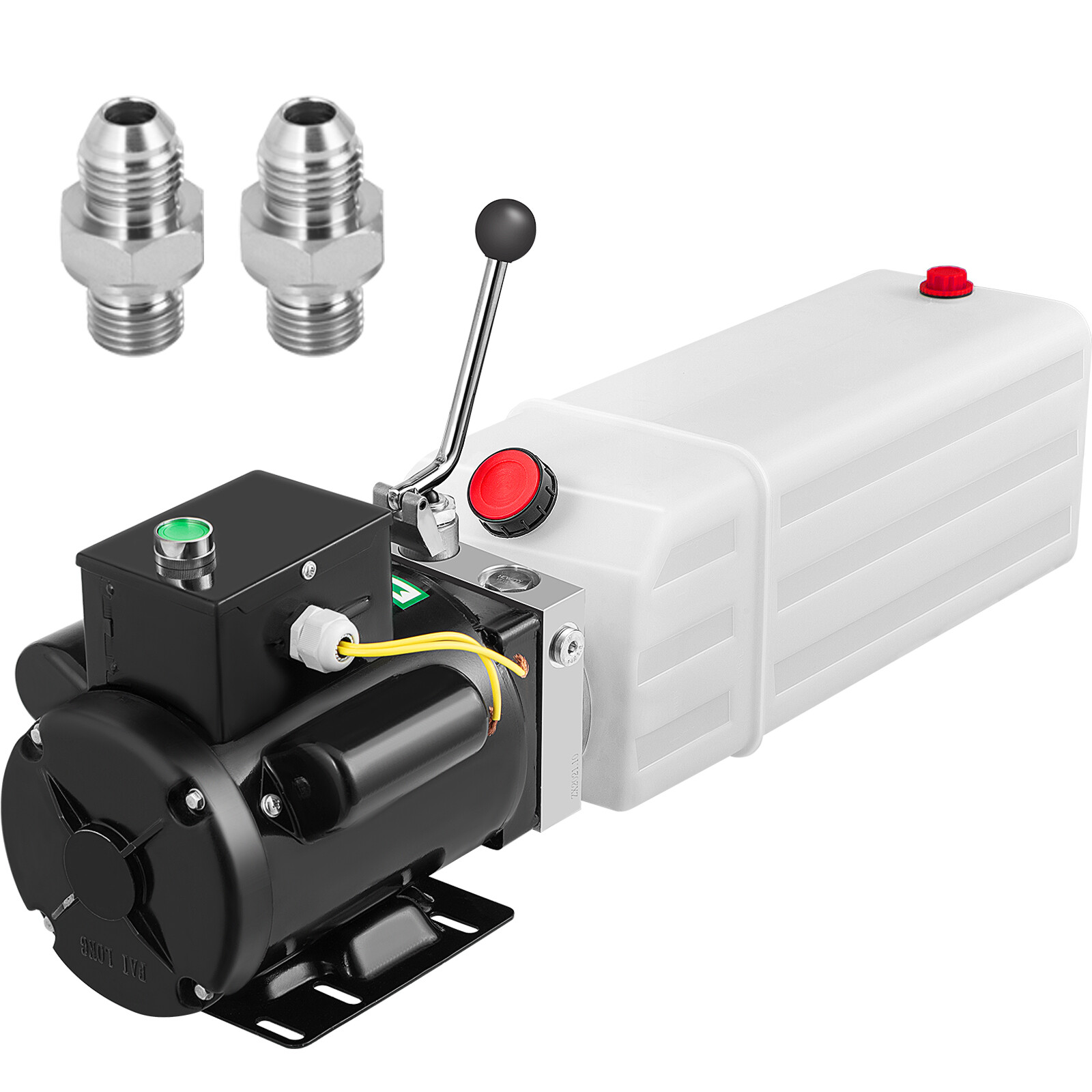VEVOR 6qt Car Hydraulic Power Unit Pack 220V 3HP for Auto Repair Lifting