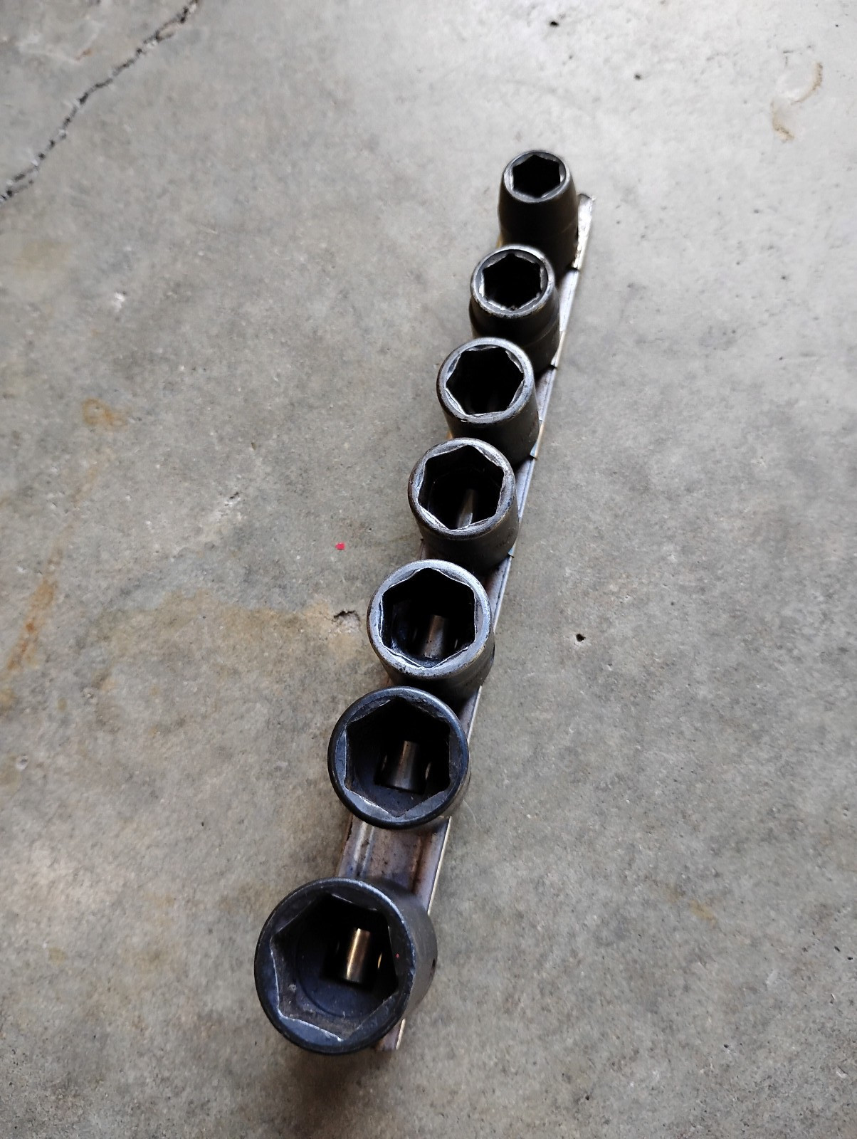Snap On 3/8″ Dr Impact Socket Set 7pcs 3/8″-3/4″ 6pt USA