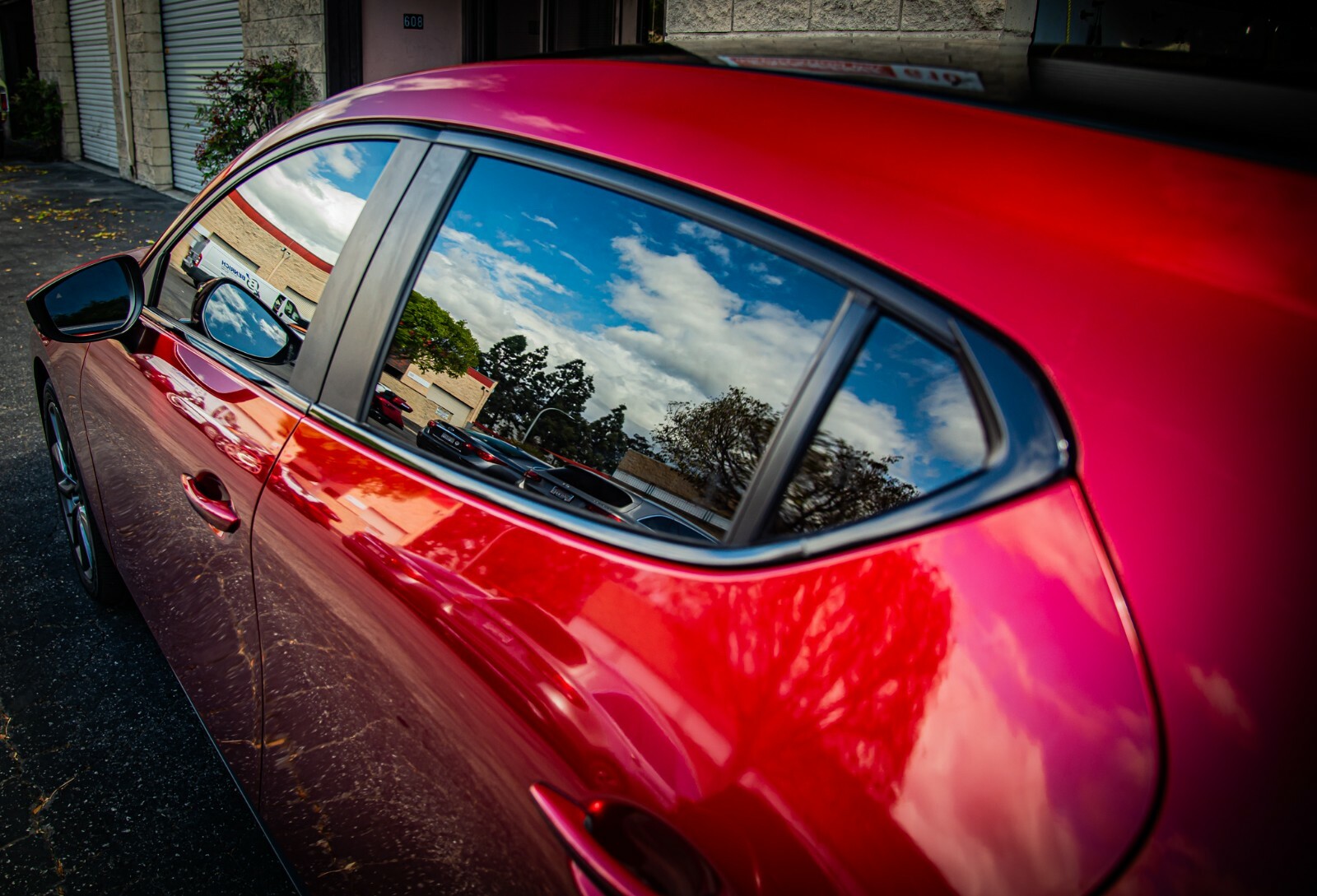 2019-2025 Mazda 3 Hatchback Chrome Delete Overlay (Glossy Black)
