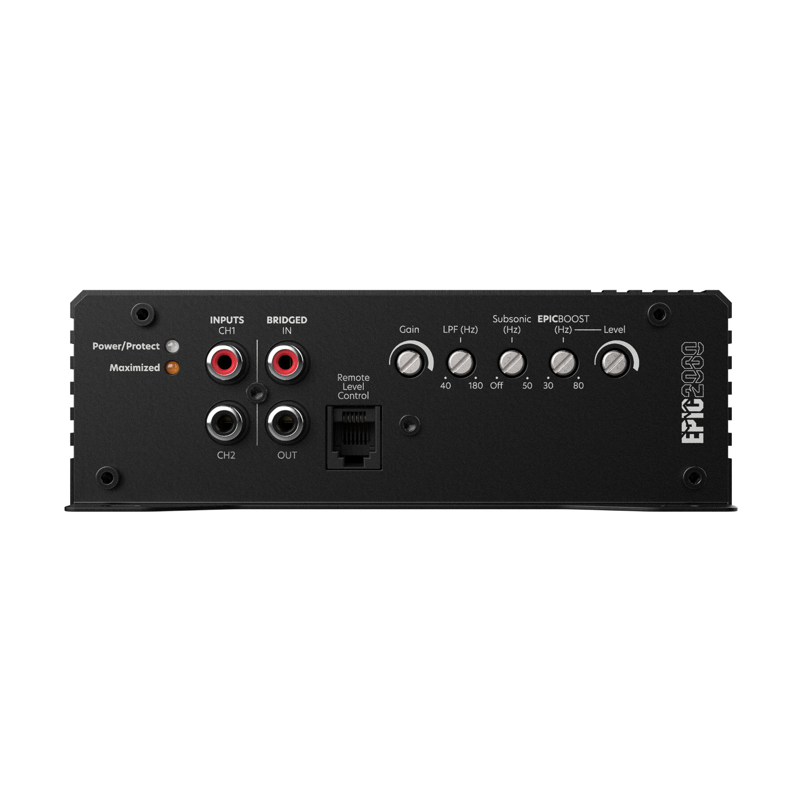AudioControl EPIC2000 Monoblock Subwoofer Amplifier EPIC Series Class-D 2000W