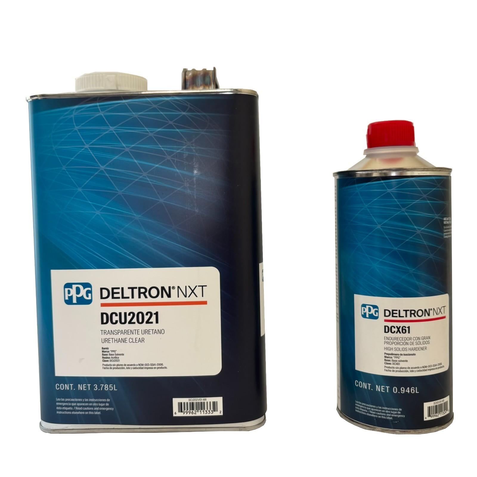 Ppg Clearcoat Deltron 1 Gallon Dcu2021, 1 Qt Dcx61 FREE SHIPPING !!! 1 Kit.