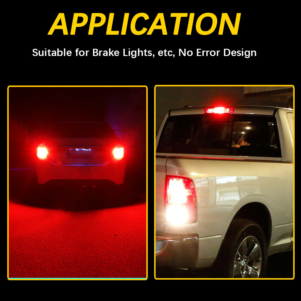 White Red T15 912 921 LED Cargo Third Brake Light for RAM 1500 2500 2010-2024