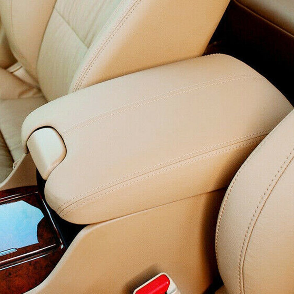 For Honda Accord 2008-2012 Center Console Lid Armrest Cover Leather Accessories