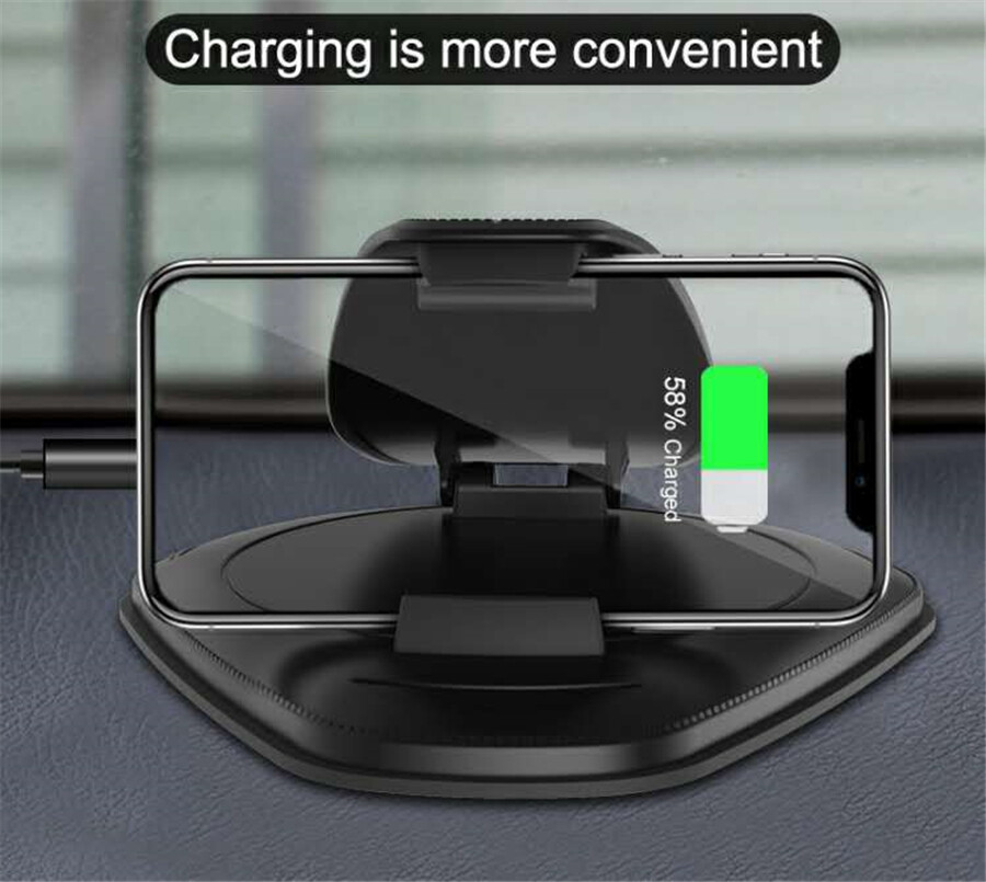 Car Dashboard Mount Holder Pad Stand Anti-Slip Rubber Mat for Mobile Phone GPS